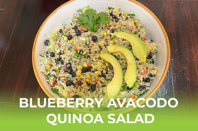 Blueberry Avocado Quinoa Salad